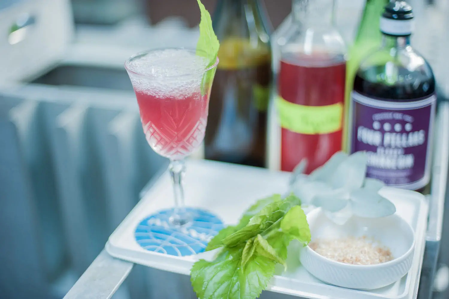 Cocktail Recipe: Quandong, Mulberry Leaf & Olsson’s Smoked Red Gum Salt Cleanser